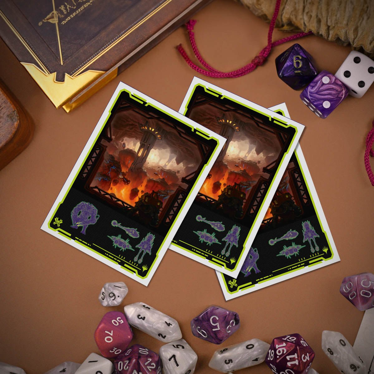 Ultra PRO APEX Sleeves – Magic: The Gathering Edge of Eternities “Kavaron, Memorial World” (105 bustine)