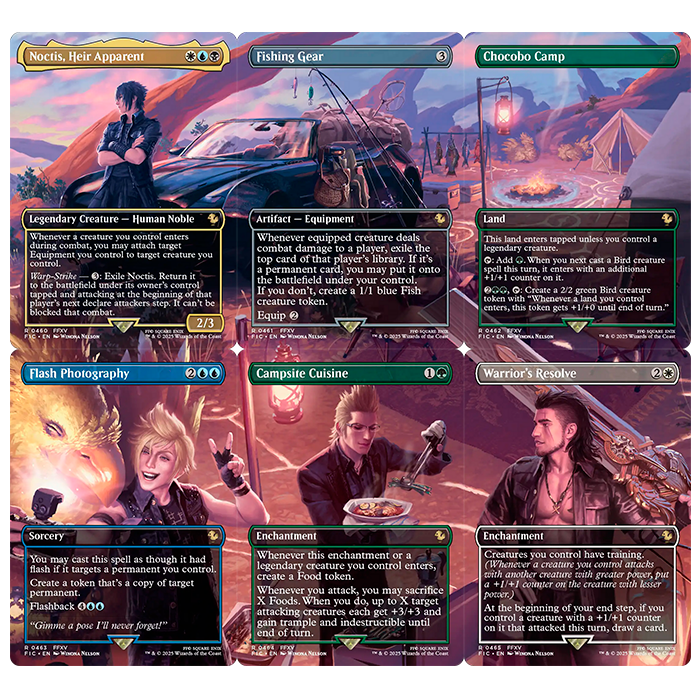 Magic: The Gathering – FINAL FANTASY Holiday Release: Scene Box Set (Complete 4-Scene, ENG)