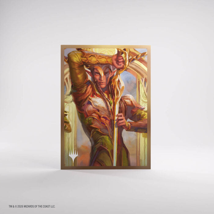 Gamegenic – Magic: The Gathering x Lorwyn Eclipsed Premium Art Sleeves – Morcants Loyalist(105)