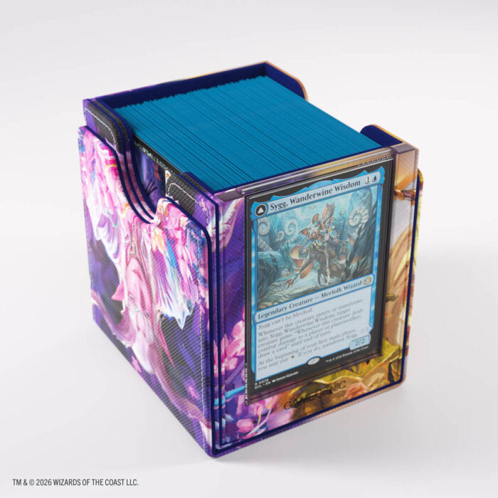 Deck Box Gamegenic Sidekick PRO 100+ XL Convertible – Magic: The Gathering - Morcants Loyalist // Dawnhand