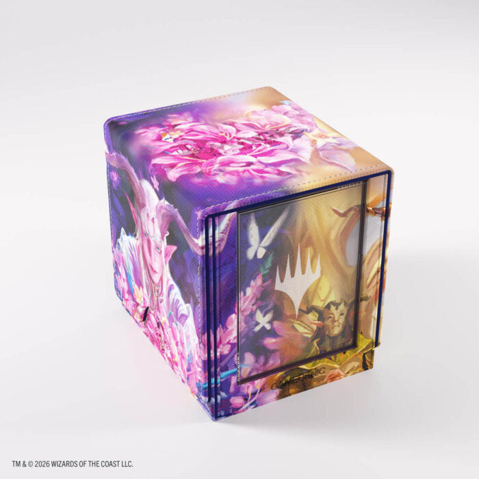 Deck Box Gamegenic Sidekick PRO 100+ XL Convertible – Magic: The Gathering - Morcants Loyalist // Dawnhand