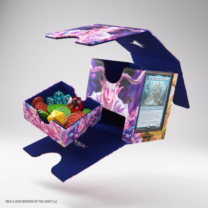 Deck Box Gamegenic Sidekick PRO 100+ XL Convertible – Magic: The Gathering - Morcants Loyalist // Dawnhand