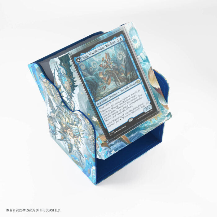 Deck Box Gamegenic Squire PLUS 100+ XL Convertible – Magic: The Gathering Sygg, Wanderwine Wisdom // Sygg, Wanderbrine Shield