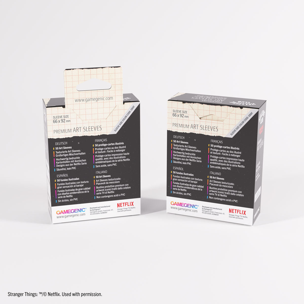 Gamegenic – Premium Art Matte Sleeves “Eddie Munson” (50)