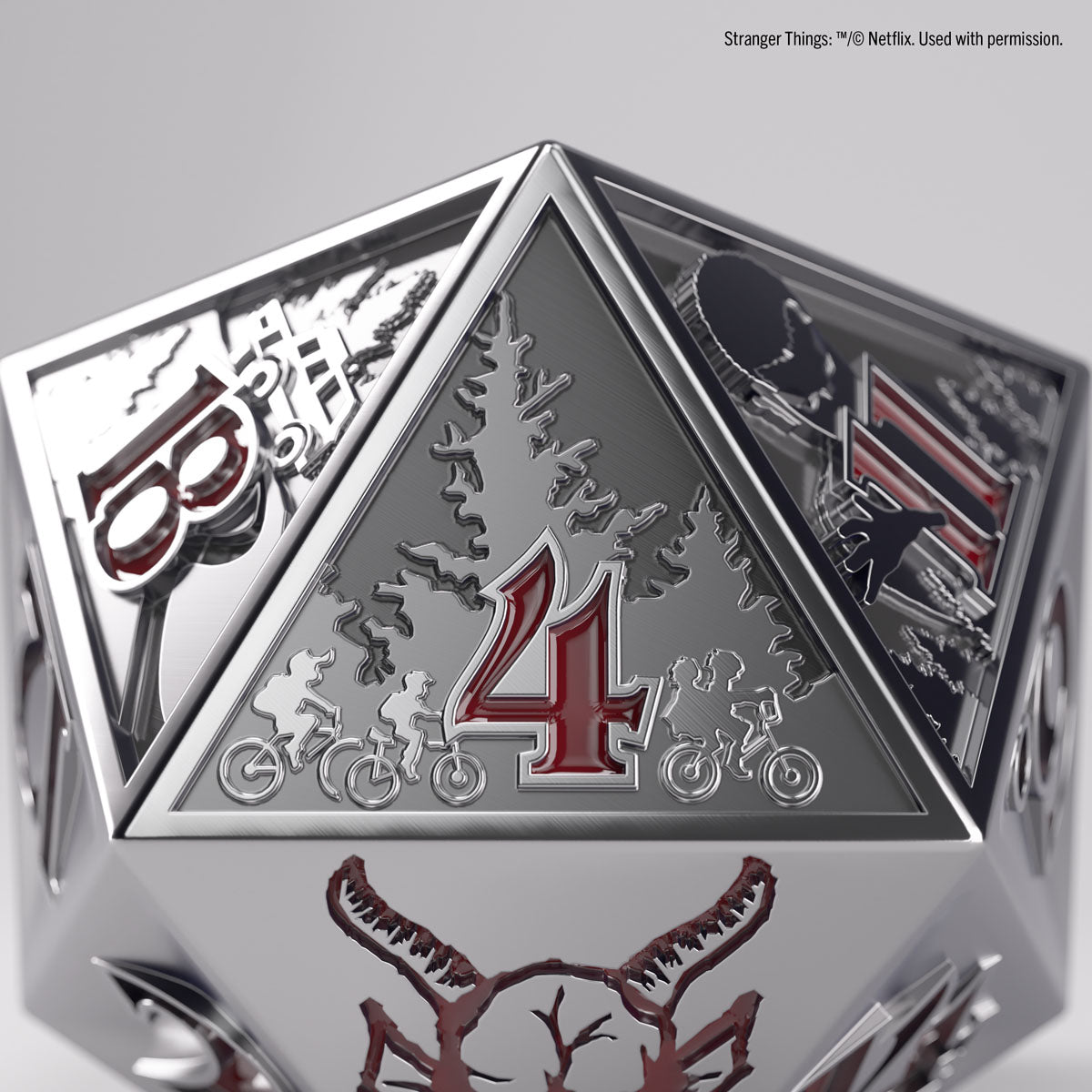 Gamegenic – Stranger Things “Hellfire Club” Premium Metal D20 – 27 mm