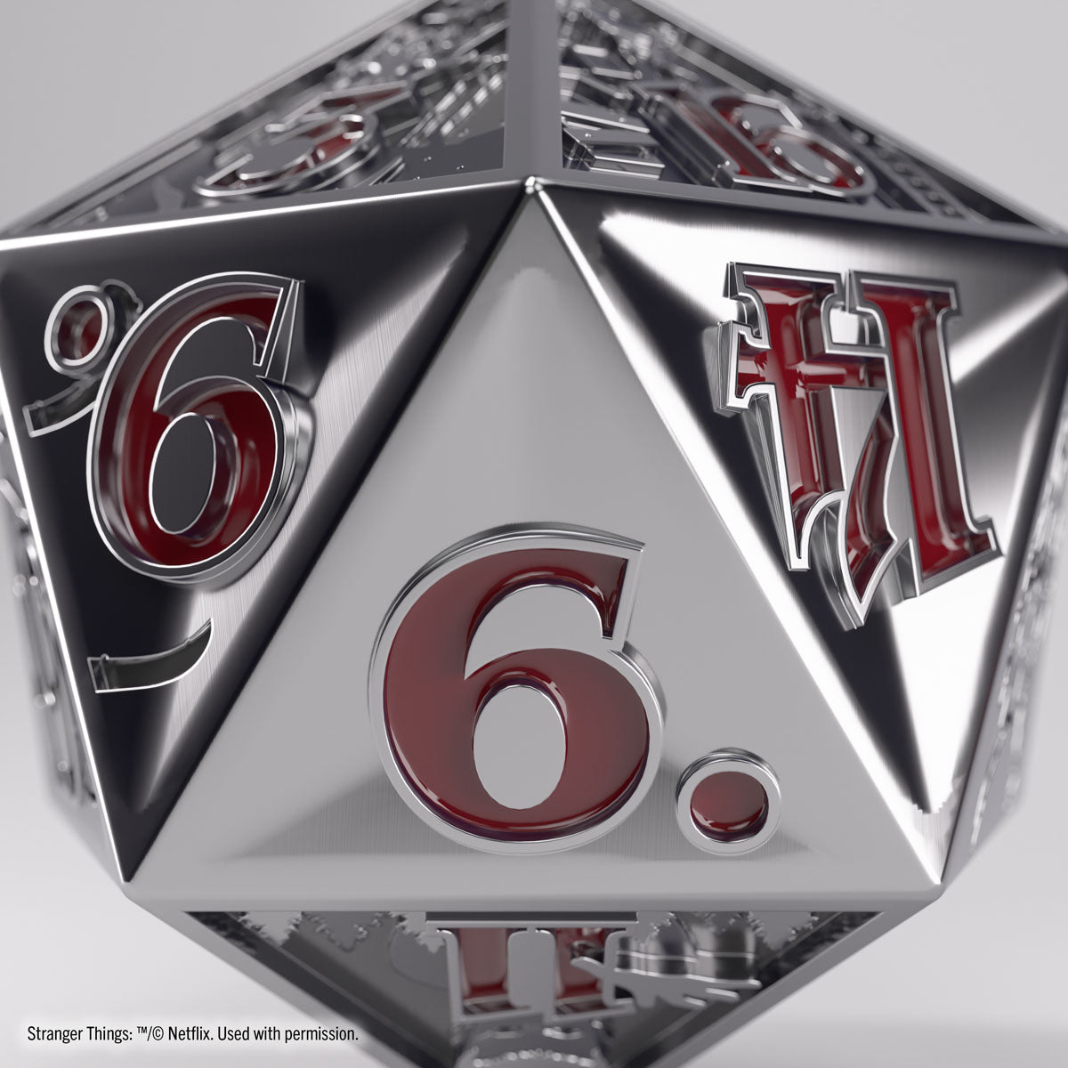 Gamegenic – Stranger Things “Hellfire Club” Premium Metal D20 – 27 mm