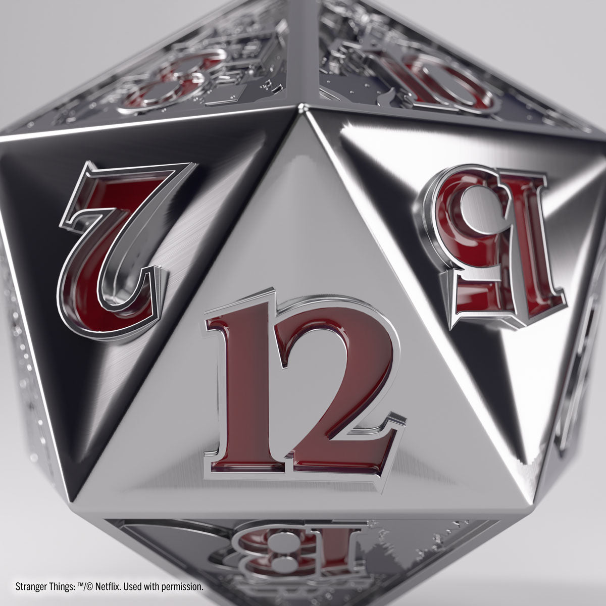 Gamegenic – Stranger Things “Hellfire Club” Premium Metal D20 – 27 mm