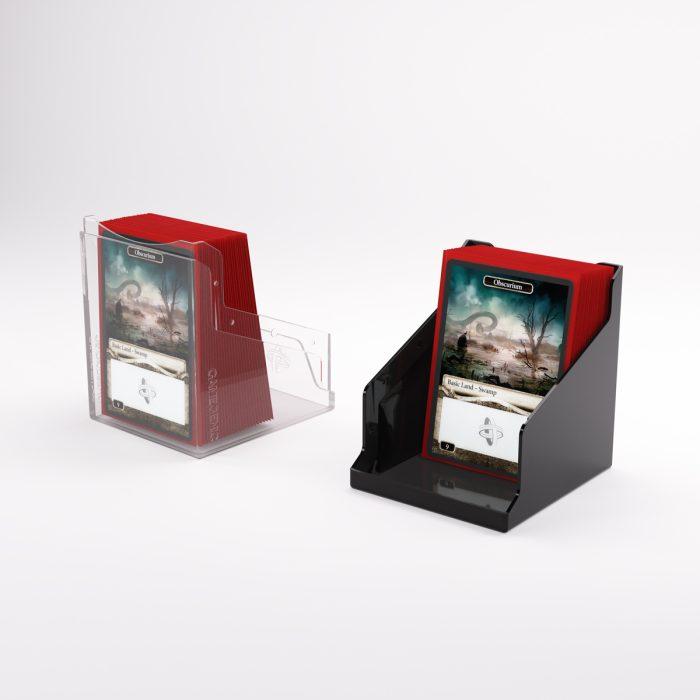 Deck Box Gamegenic Bastion 100+ XL Black/Clear – Per Carte TCG