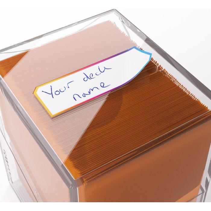 Deck Box Gamegenic Bastion 100+ XL Clear – Per Carte TCG