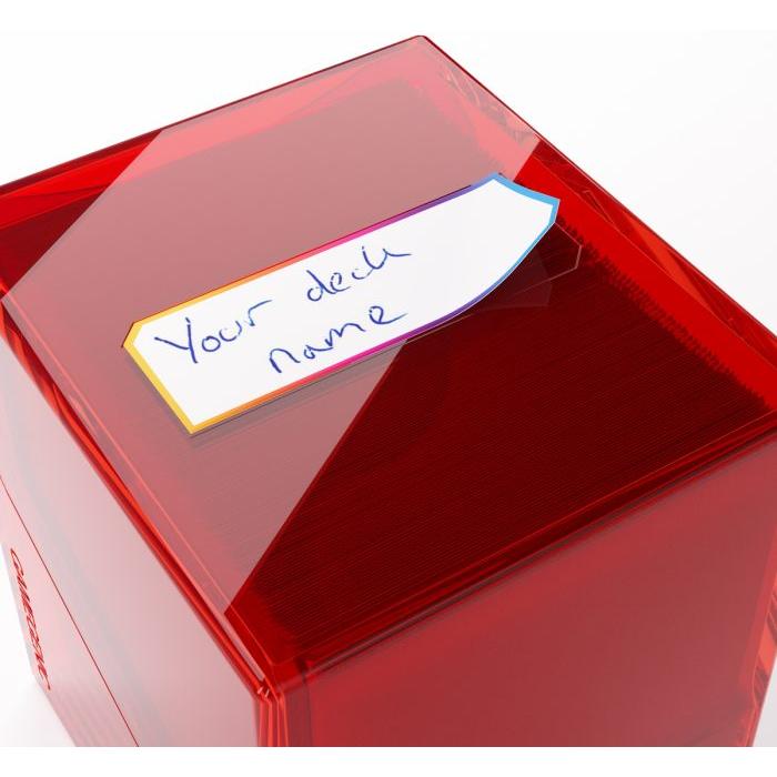 Deck Box Gamegenic Bastion 100+ XL Red – Per Carte TCG