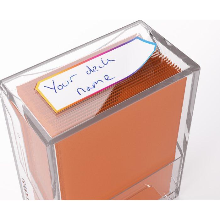 Deck Box Gamegenic Bastion 50+ Clear – Per Carte TCG