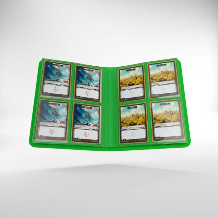 Album Gamegenic Casual 8-Pocket Green – Per Carte TCG