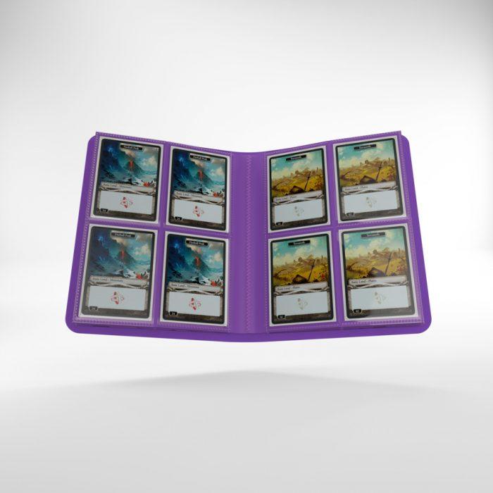 Album Gamegenic Casual 8-Pocket Purple – Per Carte TCG