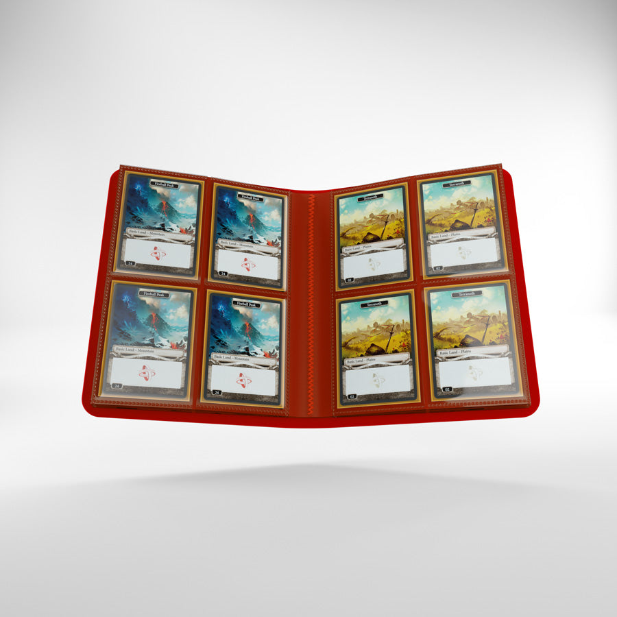 Album Gamegenic Casual 8-Pocket Red – Per Carte TCG