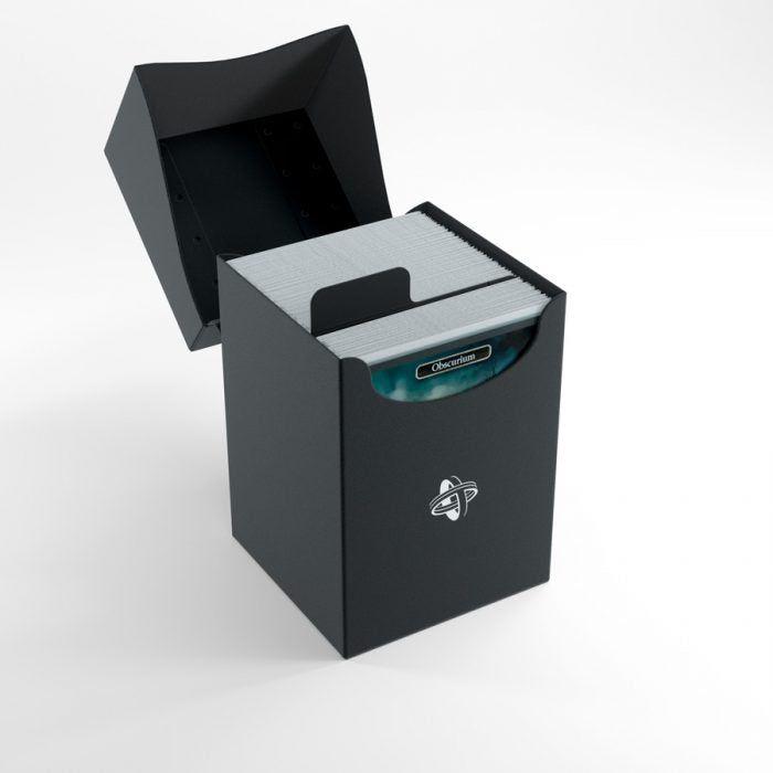 Deck Box Gamegenic Deck Holder 100+ Black – Per Carte TCG