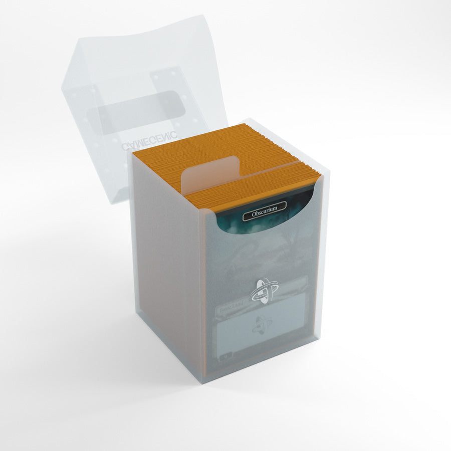 Deck Box Gamegenic Deck Holder 100+ Clear – Per Carte TCG