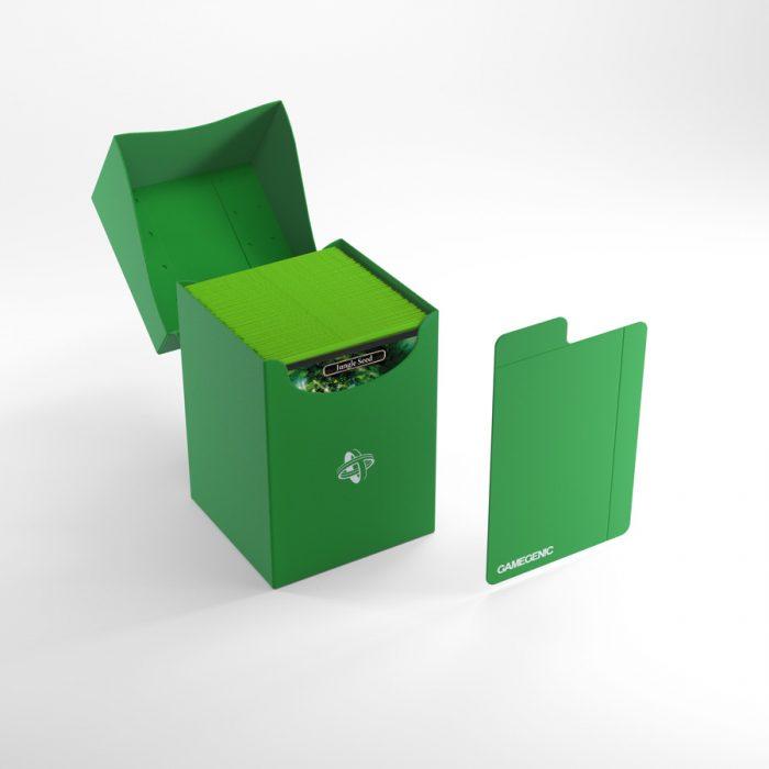 Deck Box Gamegenic Deck Holder 100+ Green – Per Carte TCG