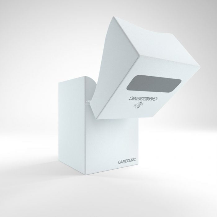 Deck Box Gamegenic Deck Holder 100+ White – Per Carte TCG