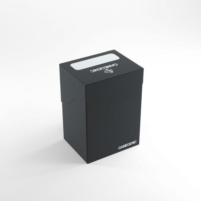 Deck Box Gamegenic Deck Holder 80+ Black – Per Carte TCG