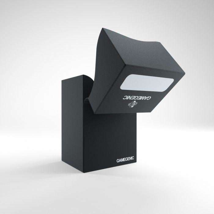 Deck Box Gamegenic Deck Holder 80+ Black – Per Carte TCG