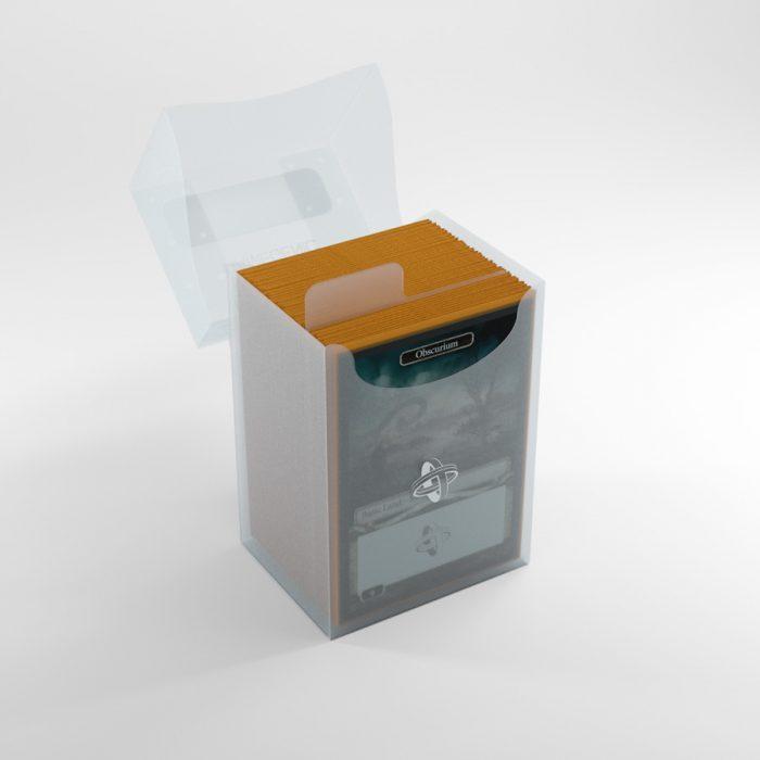 Deck Box Gamegenic Deck Holder 80+ Clear – Per Carte TCG