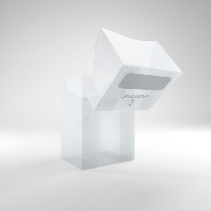 Deck Box Gamegenic Deck Holder 80+ Clear – Per Carte TCG
