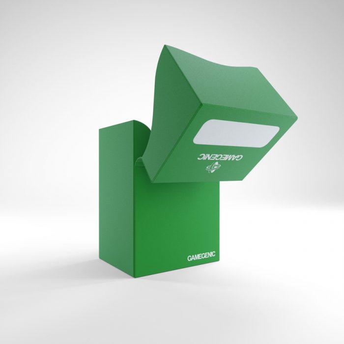 Deck Box Gamegenic Deck Holder 80+ Green – Per Carte TCG