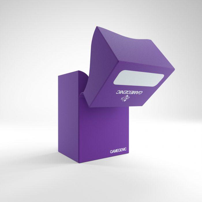 Deck Box Gamegenic Deck Holder 80+ Purple – Per Carte TCG