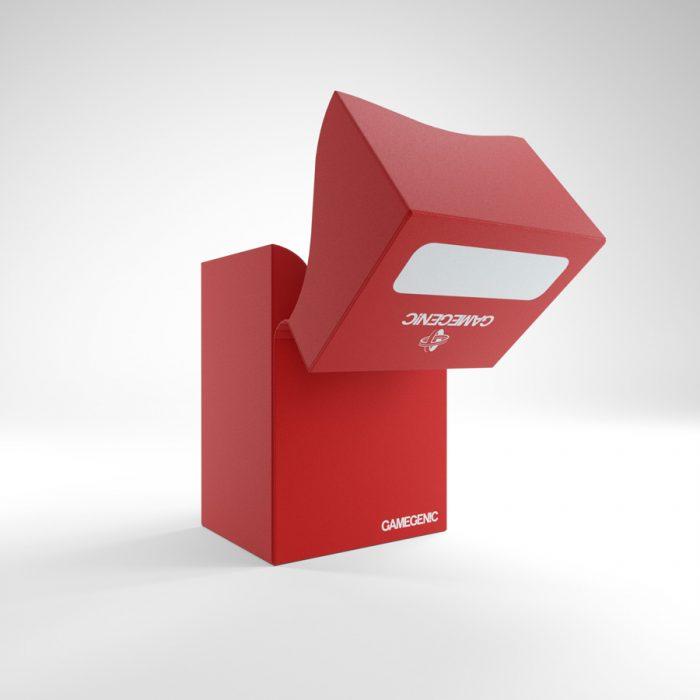Deck Box Gamegenic Deck Holder 80+ Red – Per Carte TCG