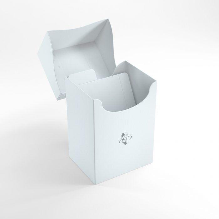 Deck Box Gamegenic Deck Holder 80+ White – Per Carte TCG