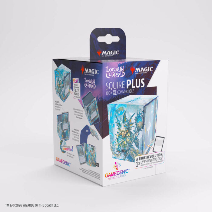 Deck Box Gamegenic Squire PLUS 100+ XL Convertible – Magic: The Gathering Sygg, Wanderwine Wisdom // Sygg, Wanderbrine Shield