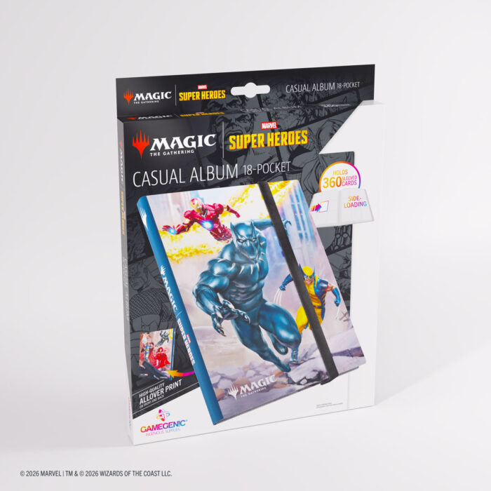 Gamegenic Casual Album 18-Pocket – Magic The Gathering x Marvel Super Heroes