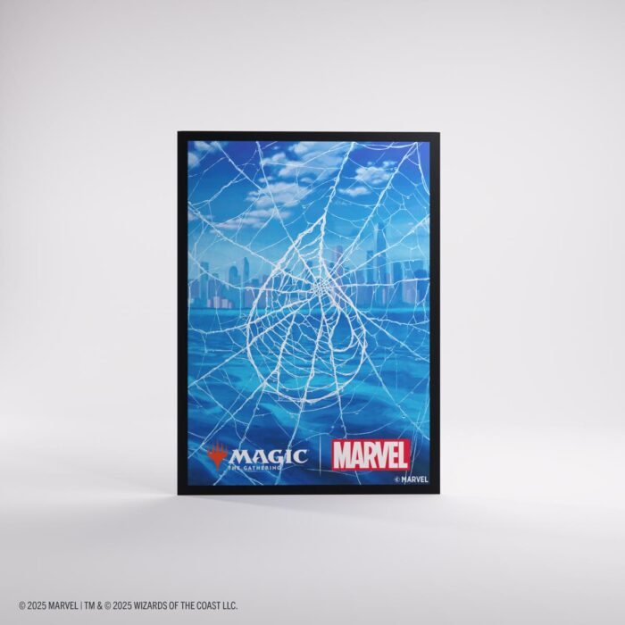 Gamegenic – Magic The Gathering x Spider-Man Premium Art Sleeves – “Spider-Man Island” (105)