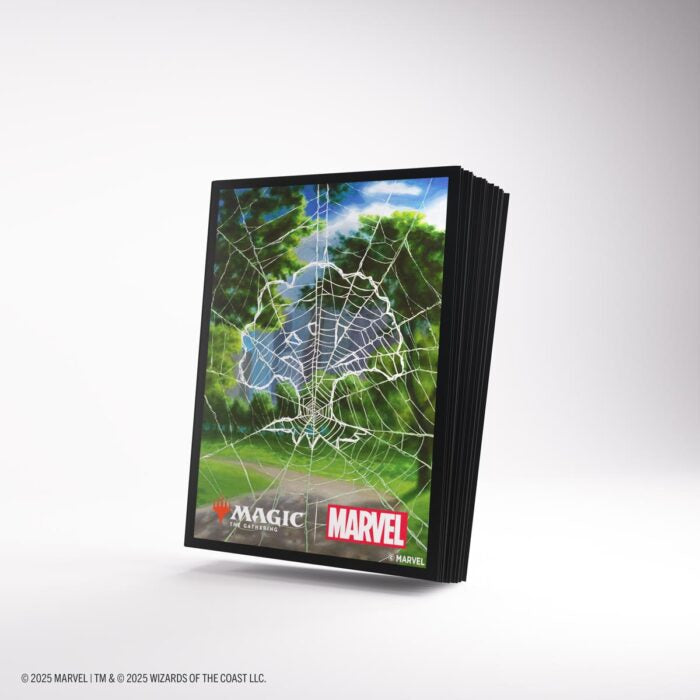 Gamegenic – Magic The Gathering x Spider-Man Premium Art Sleeves – “Spider-Man Forest” (105)