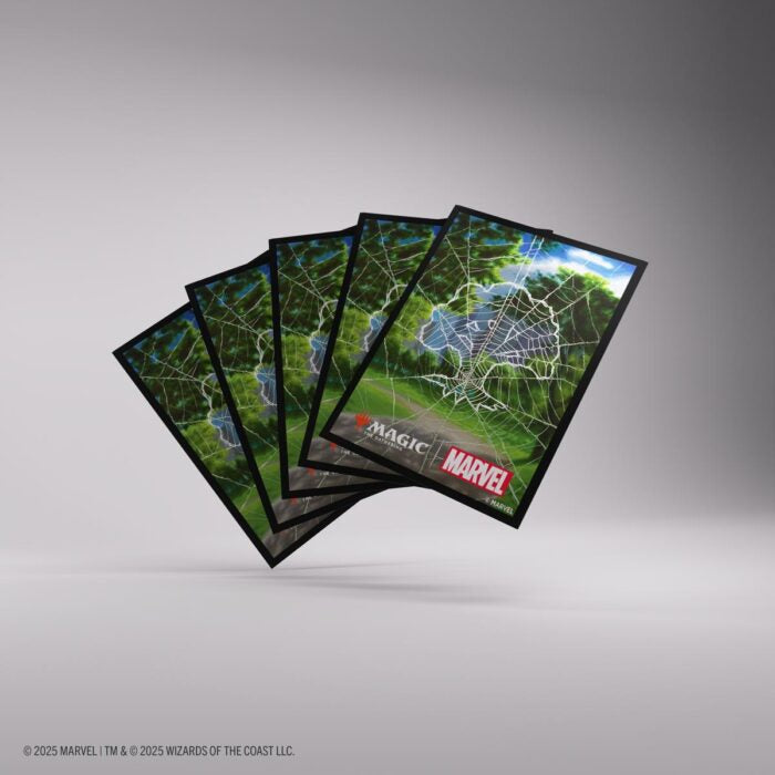 Gamegenic – Magic The Gathering x Spider-Man Premium Art Sleeves – “Spider-Man Forest” (105)