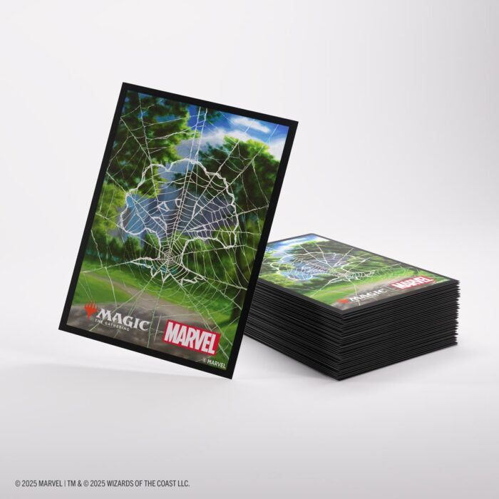 Gamegenic – Magic The Gathering x Spider-Man Premium Art Sleeves – “Spider-Man Forest” (105)
