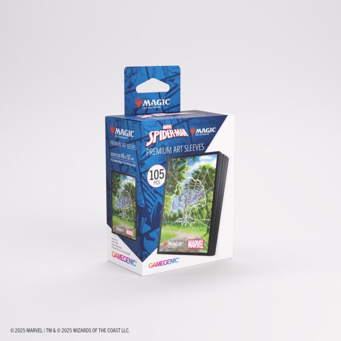 Gamegenic – Magic The Gathering x Spider-Man Premium Art Sleeves – “Spider-Man Forest” (105)