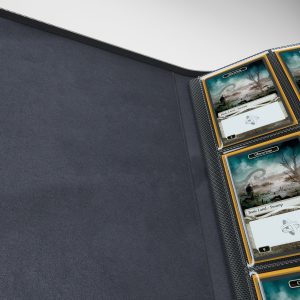 Album Gamegenic Zip-Up 24-Pocket Black - Per Carte TCG
