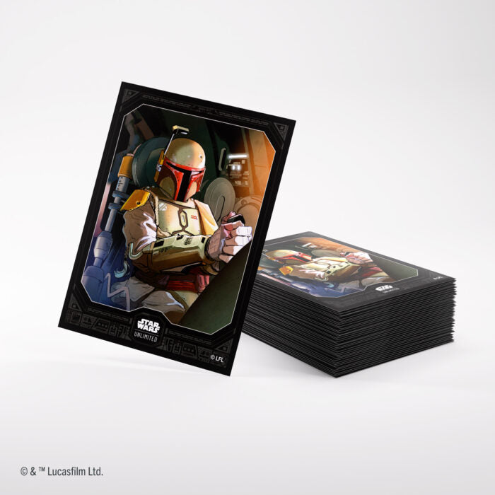 Gamegenic Premium Art Sleeves Boba Fett – Star Wars: Unlimited (60)