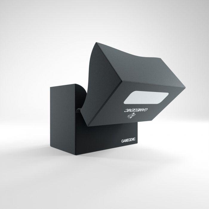 Deck Box Gamegenic Side Holder 80+ Black – Per Carte TCG