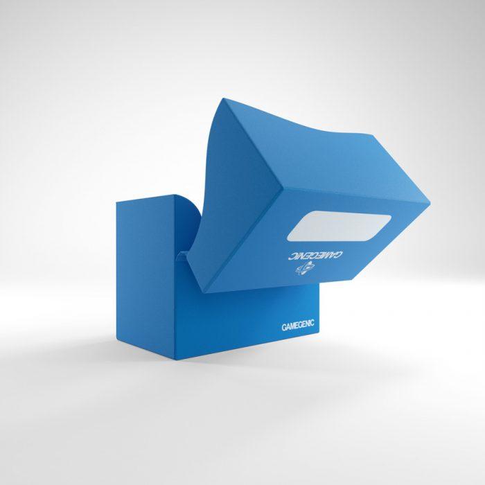 Deck Box Gamegenic Side Holder 80+ Blue – Per Carte TCG