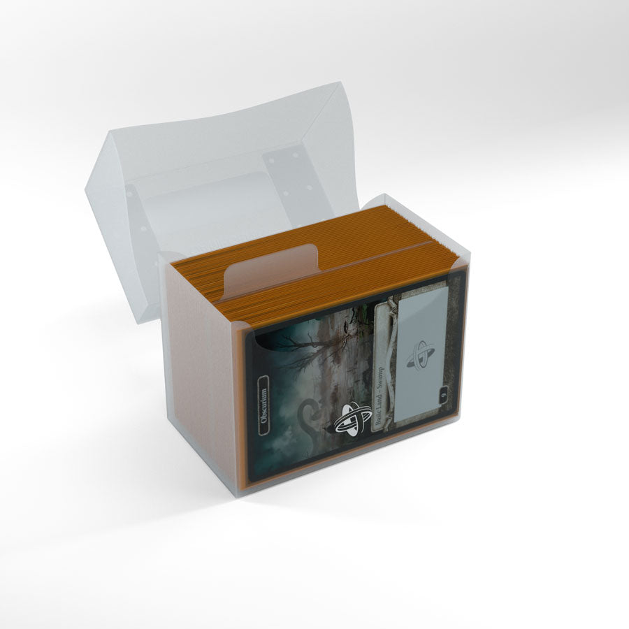 Deck Box Gamegenic Side Holder 80+ Clear – Per Carte TCG