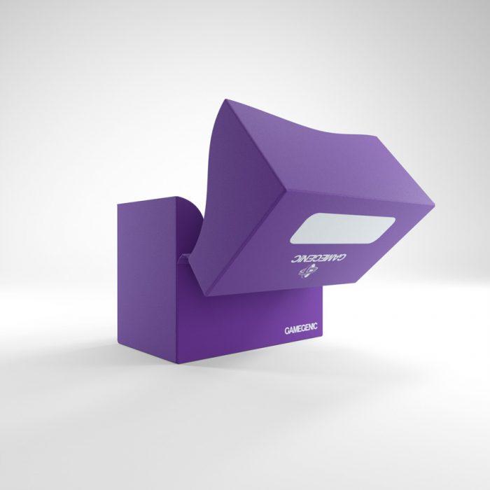 Deck Box Gamegenic Side Holder 80+ Purple – Per Carte TCG