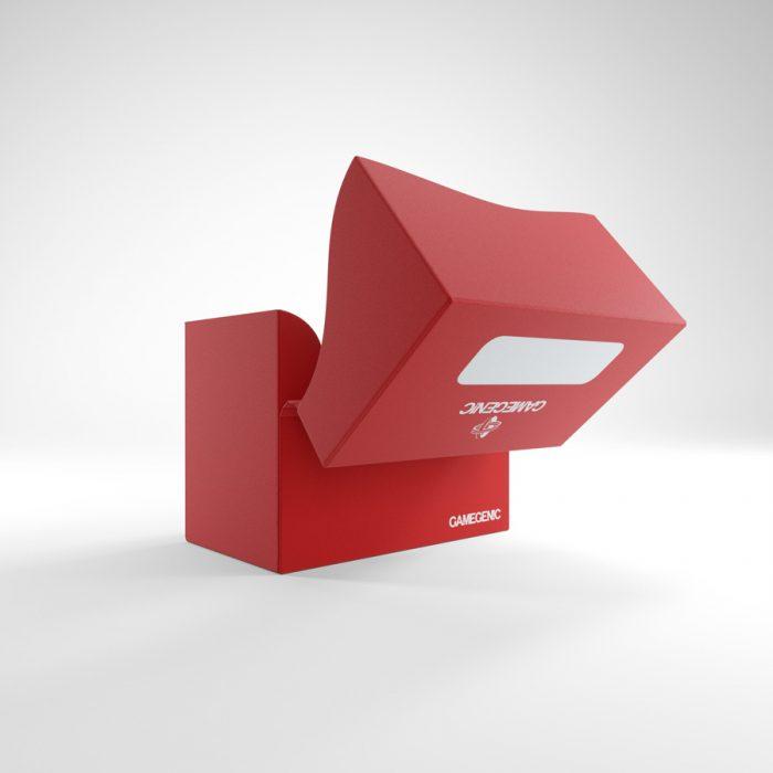 Deck Box Gamegenic Side Holder 80+ Red – Per Carte TCG