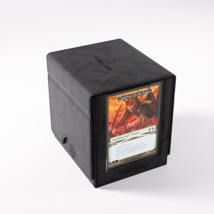 Deck Box Gamegenic Sidekick PRO 100+ XL Convertible Black – Per Carte TCG / Commander