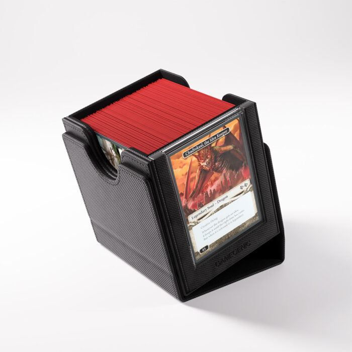 Deck Box Gamegenic Sidekick PRO 100+ XL Convertible Black – Per Carte TCG / Commander