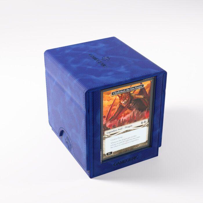 Deck Box Gamegenic Sidekick PRO 100+ XL Convertible Blue – Per Carte TCG / Commander