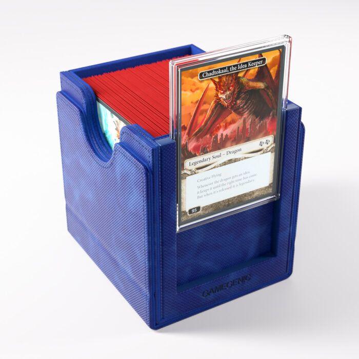 Deck Box Gamegenic Sidekick PRO 100+ XL Convertible Blue – Per Carte TCG / Commander
