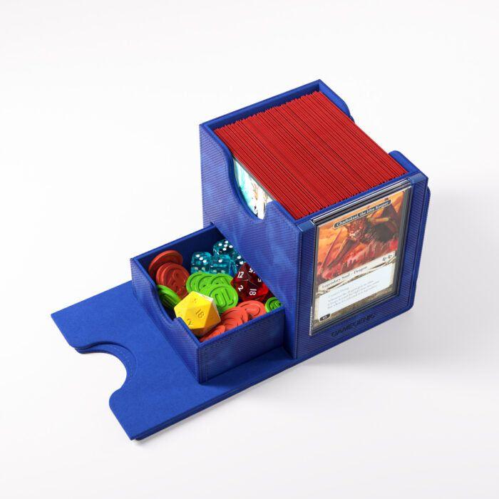 Deck Box Gamegenic Sidekick PRO 100+ XL Convertible Blue – Per Carte TCG / Commander