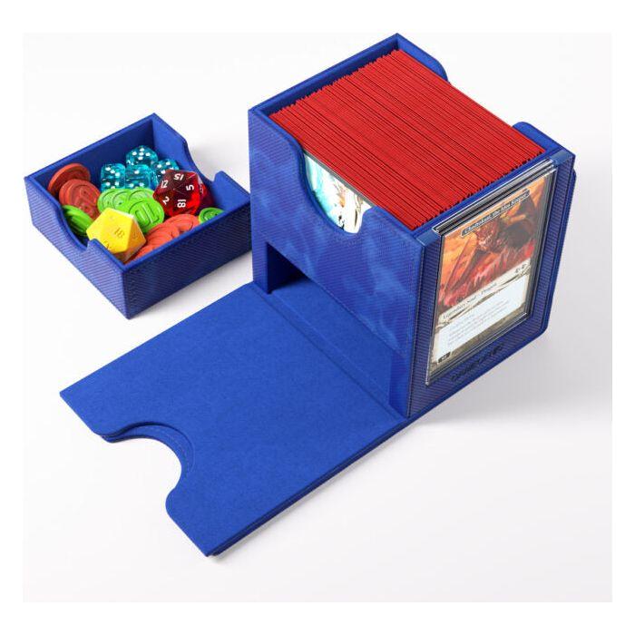 Deck Box Gamegenic Sidekick PRO 100+ XL Convertible Blue – Per Carte TCG / Commander